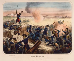 O cerco de Montretout, 19 de janeiro de 1871