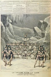 O Balé da Neve, da Voyage in the Moon, de Jacques Offenbach (1819-90), do The Little Journal, em 16 de abril de 1892