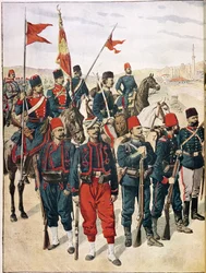 O exército turco durante a guerra dos Balcãs, 1912-1913