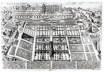 O Palácio e Jardins Villa dEste, Tivoli, Itália, c.1600