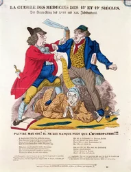 A guerra dos doutores dos séculos XVIII e XIX, 1854