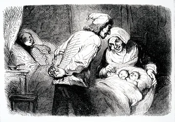 Página de título de Little Fadette de George Sands, 1852
