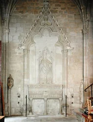 Túmulo do Bispo Radulphe (d.1266) na Capela Radulphe (ver também 171276)