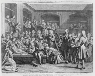 Túmulo de François de Paris em Saint Medard
