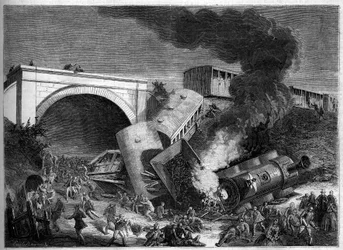 Acidente de comboio na Northern Railway de Londres, Inglaterra, 3 de Setembro