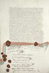 Tratado de Westphalia, assinado em Munster, 24 de outubro de 1648 (ver 211403)