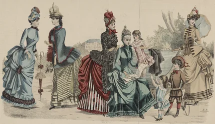 Sem título, 1885 (gravura colorida à mão)
