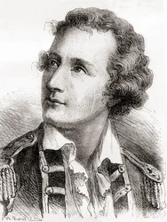 Vicenzo Lunardi, de Les Merveilles de la Science, publicado c.1870 (gravura)