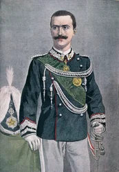 Victor Emmanuel III, ilustração do Le Petit Journal, 1900