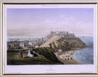 Vista de Granville - litografia