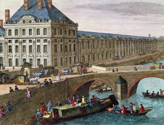 Vista do rio Sena em Port Royal (detalhe)