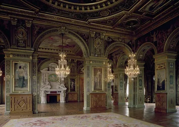 Vista da Salle des Arts, depois de 1871