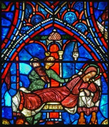 História da Virgem Maria: seu nascimento (w28b)