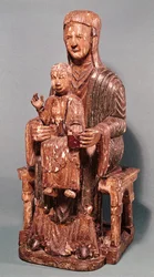 Virgem e Criança (madeira)