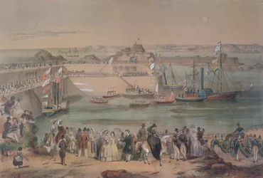 Visita da Rainha Vitória em Jersey em 1846, 1847