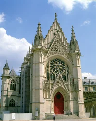 Fachada oeste da capela