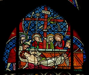 Janela w12 representando o Entombment