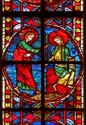 Janela w210 representando St James com Cristo
