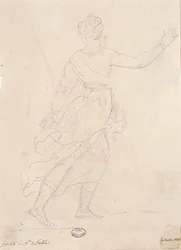 Mulher de costas, 1813