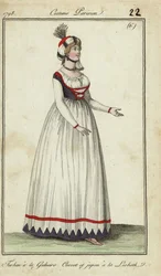 Mulher na moda inspirada em óperas