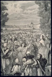 Marcha das mulheres em Versalhes, em 56 de outubro de 1789