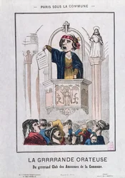 Clube das Mulheres durante a Comuna de 1871