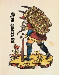 Portador de madeira