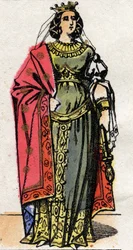 retrato de Brunehaut