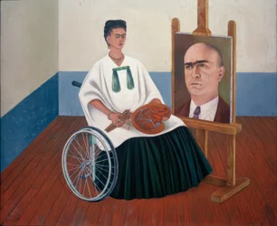 Autorretrato com retrato do Dr. Farill