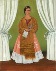Autorretrato dedicado a Leon Trotsky