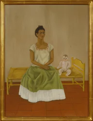 Autorretrato com cama