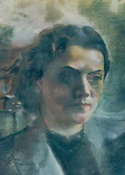 retrato de uma senhora