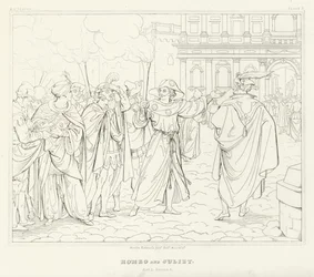 Romeu e Julieta, Acto I, Cena 4 (gravura)
