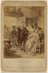 Wallenstein [uma pintura de C. Jaeger, Nurnberg, 1867]