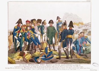 A morte do marechal Duroc na batalha de Bautzen, 22 de maio de 1813