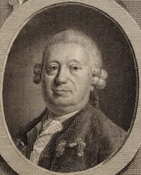 Retrato do compositor Johann Heinrich Rolle 1716-1785, 1780.