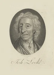 Retrato do médico e filósofo John Locke 1632-1704, ca 1770.