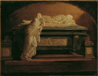 O túmulo do imperador Leopoldo II por Franz Anton Zauner na Igreja Agostiniana