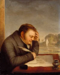 Retrato de Karl Friedrich von Rumohr, 1785-1843, 1823-1827