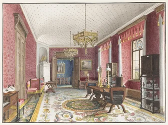 A Sala Vermelha, Castelo de Fischbach