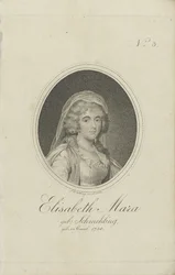 Gertrud Elisabeth Mara, née Schmeling 1749-1833, 1803.