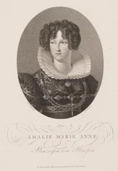 Princesa Marianne da Prússia 1785-1846, depois de 1812.
