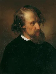 O pintor Josef Kriehuber