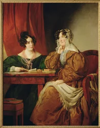 Henriette Baronin Pereira-Arnstein (pintura sobre tela)