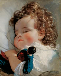 "Portrait de la princesse Marie du Liechtenstein (1834-1909) a l