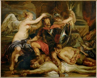 O triunfo do vencedor (pintura sobre tela)