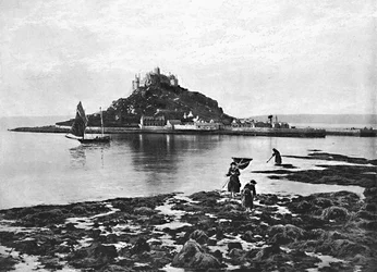 São Michaels Mount, c1896