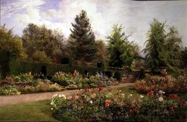 Terraços no Knightshayes Court, Lady Amory
