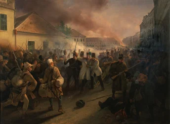 A morte heróica do general Heinrich Hentzy von Arthurm
