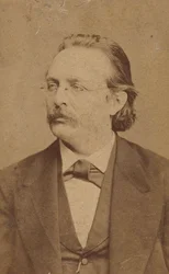 Retrato do organista e compositor Edmund Kretschmer 1830-1908, c. 1880